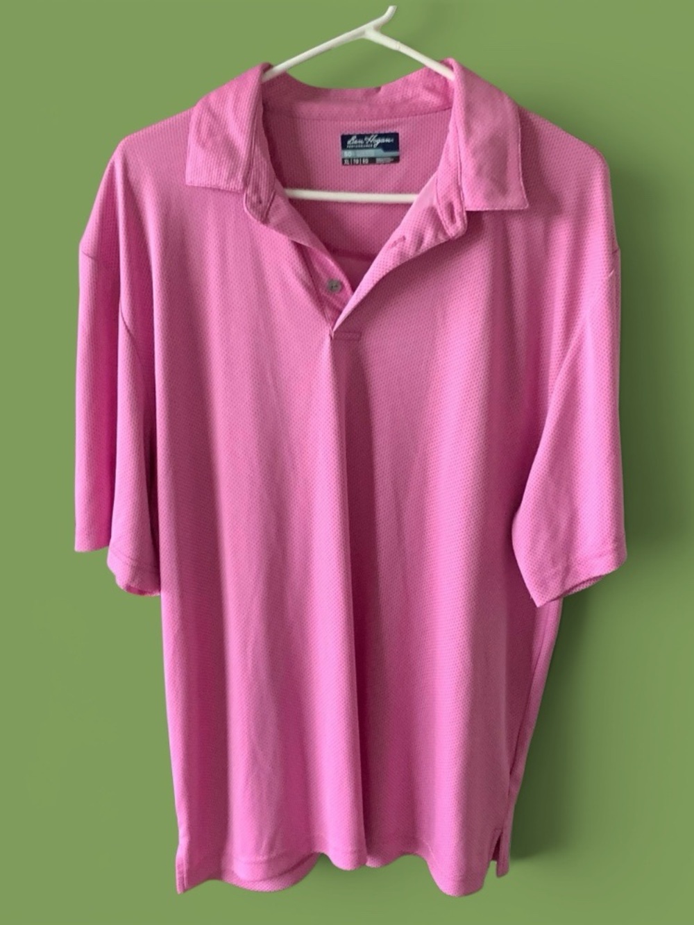 Hogan Men’s Bright Pink Short-Sleeve Polo